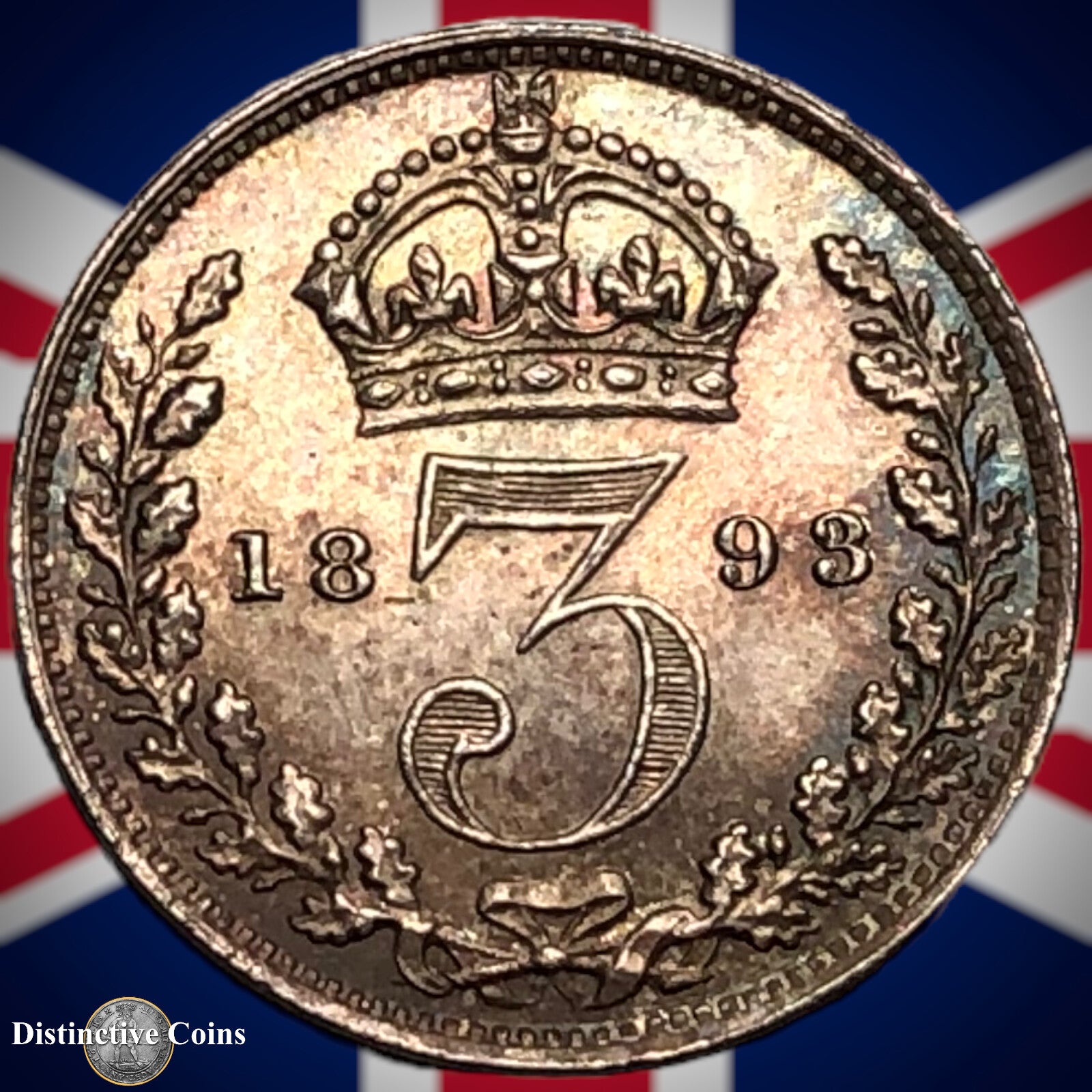 Great Britain 1893 Three Pence GB2021