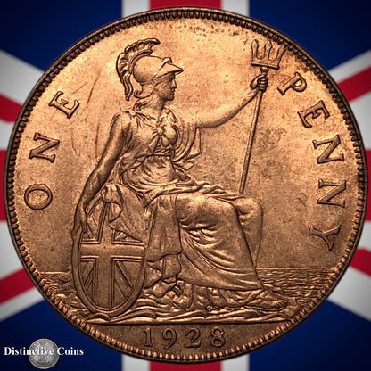 Great Britain 1928 Penny 1d GB7081