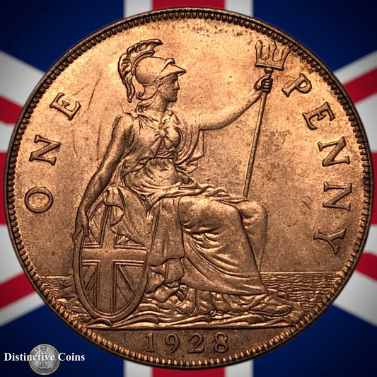 Great Britain 1928 Penny 1d GB7081