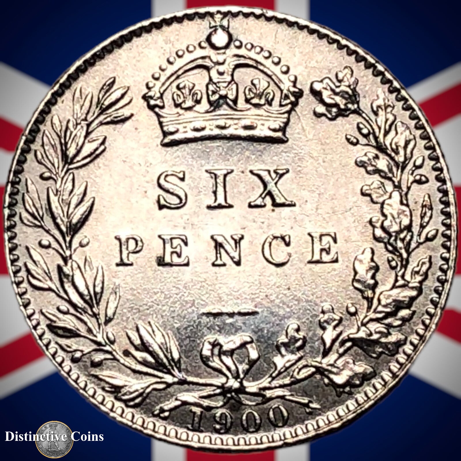 Great Britain 1900 Six Pence GB1485