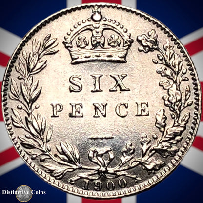 Great Britain 1900 Six Pence GB1485