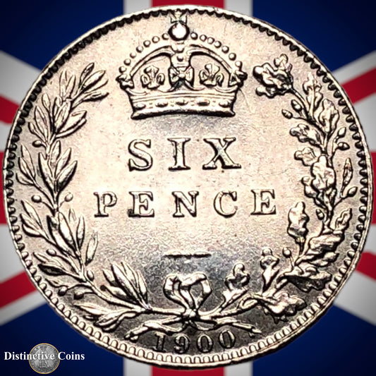 Great Britain 1900 Six Pence GB1485