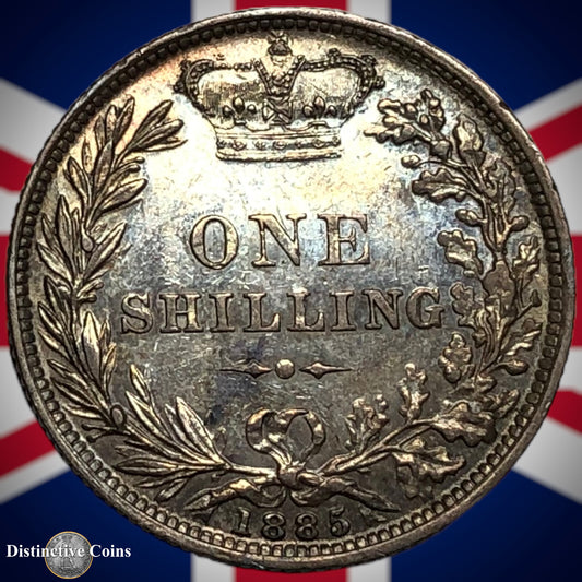 Great Britain 1885 British One Shilling GB0459