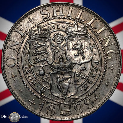 Great Britain 1898 British One Shilling GB0690