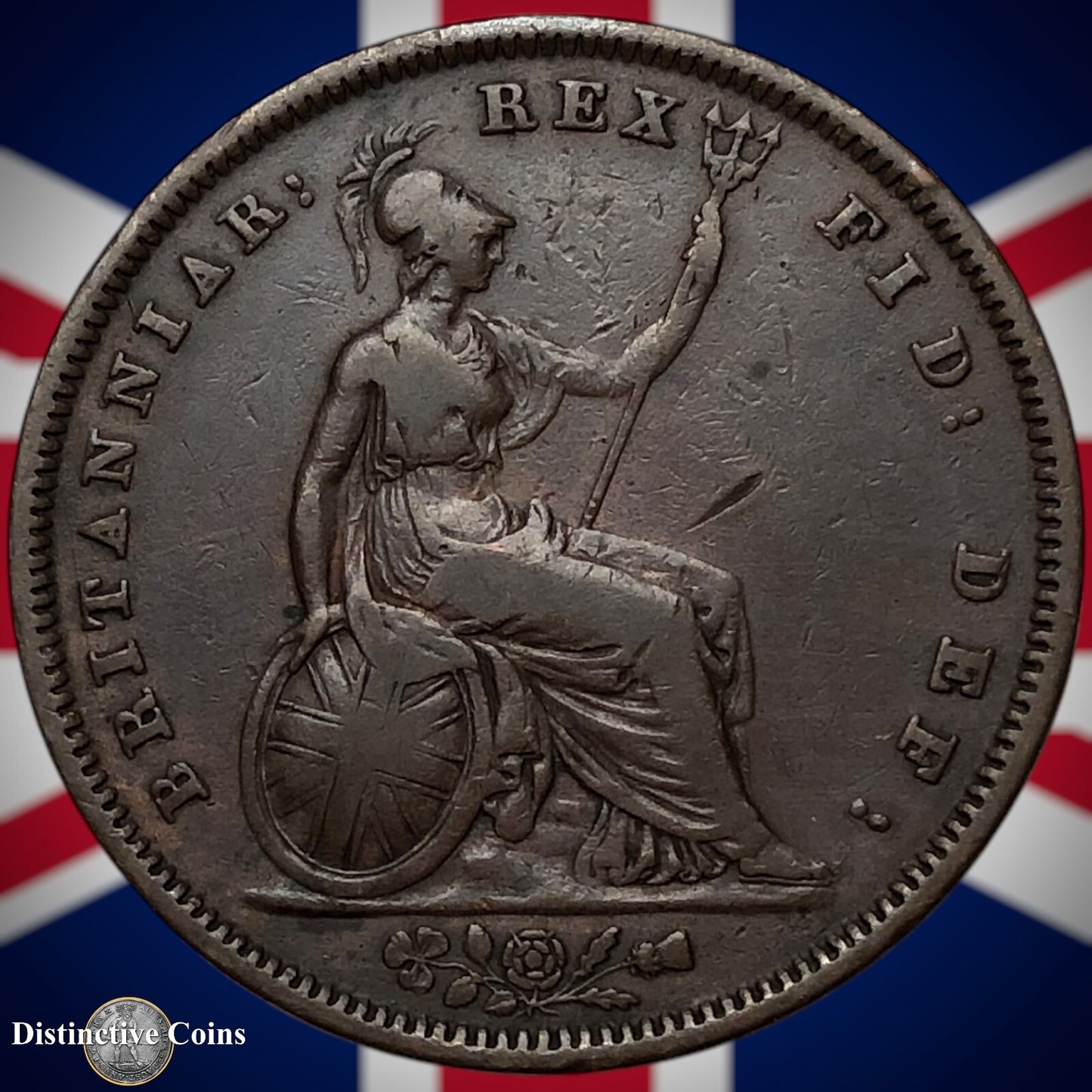 Great Britain 1831 Penny 1d GB6111
