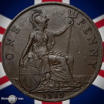 Great Britain 1919 Penny 1d GB6905
