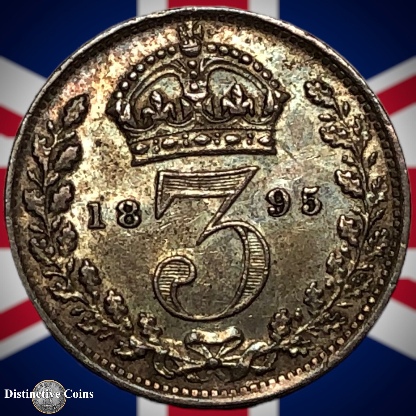 Great Britain 1895 Three Pence GB2032