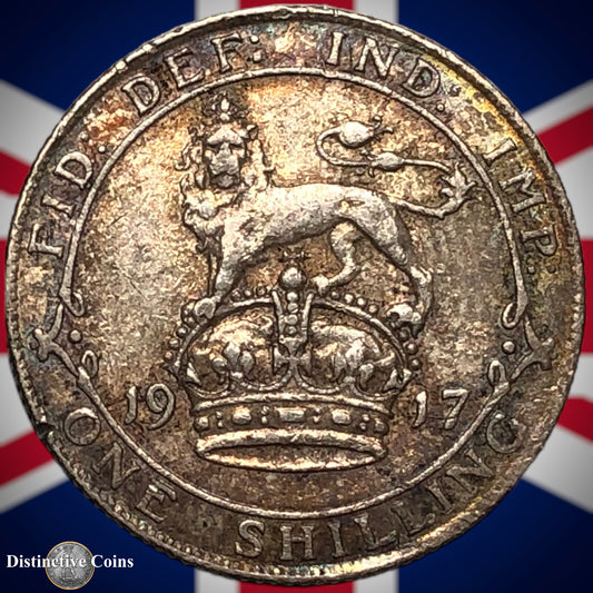 Great Britain 1917 One Shilling GB0987