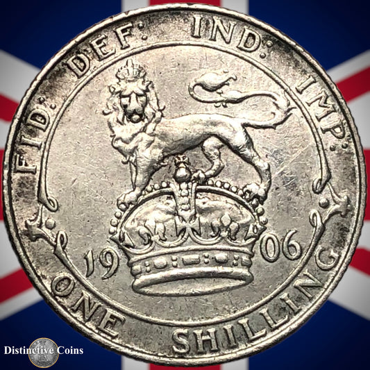 Great Britain 1906 British One Shilling GB0825