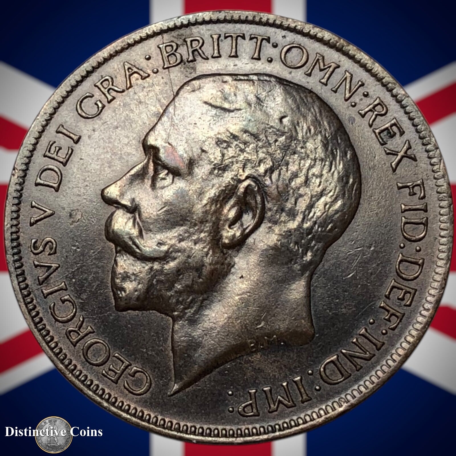 Great Britain 1921 Penny 1d GB6982