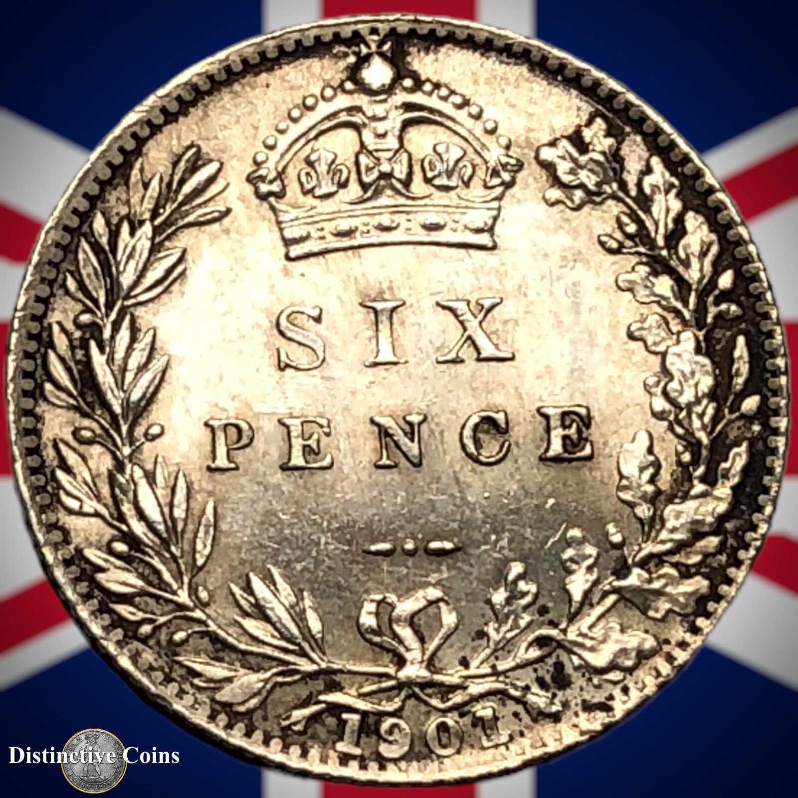 Great Britain 1901 Six Pence GB1489