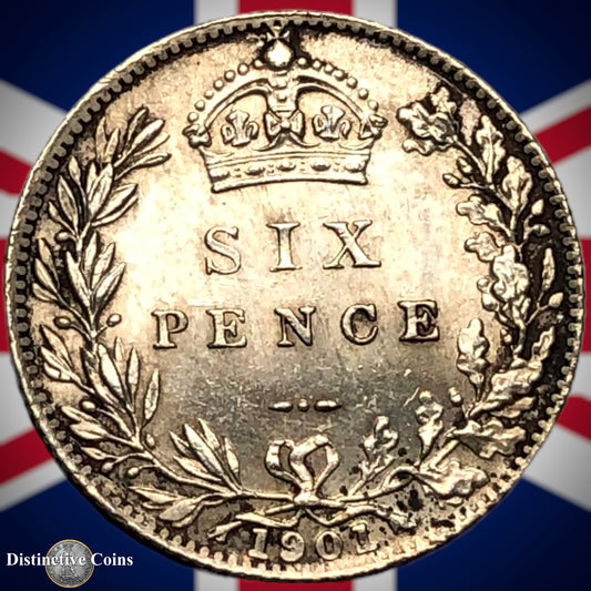 Great Britain 1901 Six Pence GB1489