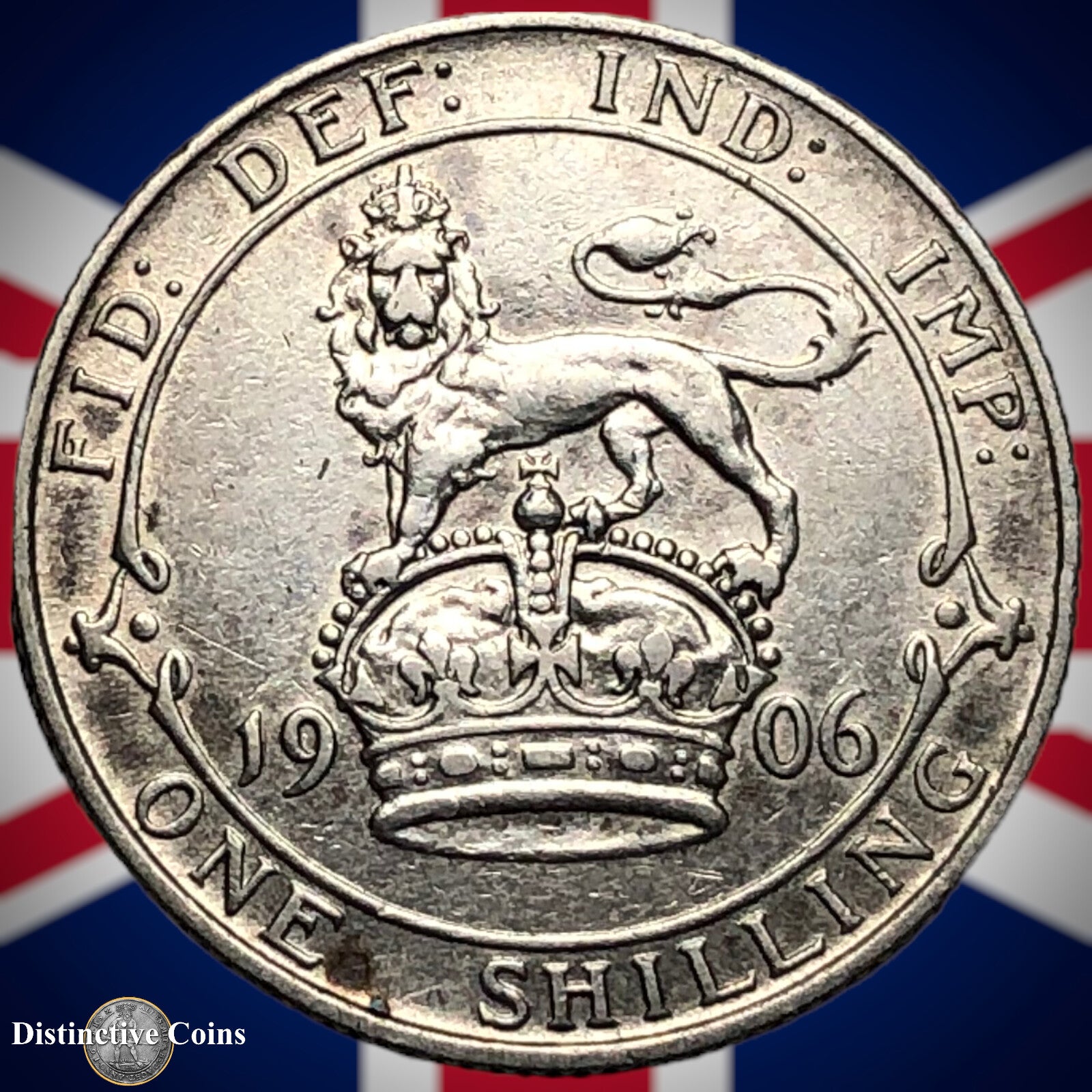 Great Britain 1906 British One Shilling GB0822