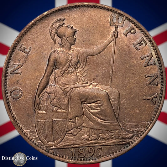 Great Britain 1897 Penny 1d GB6601