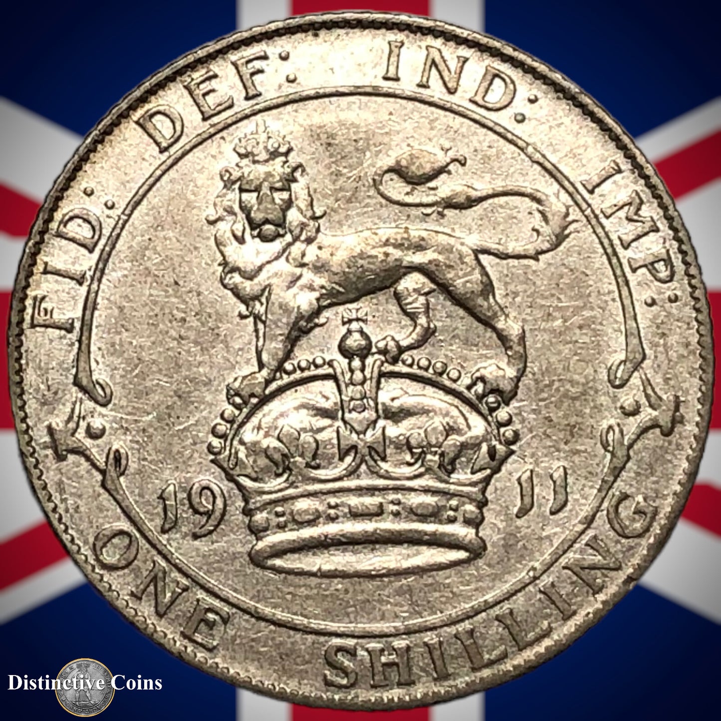 Great Britain 1911 One Shilling GB0898