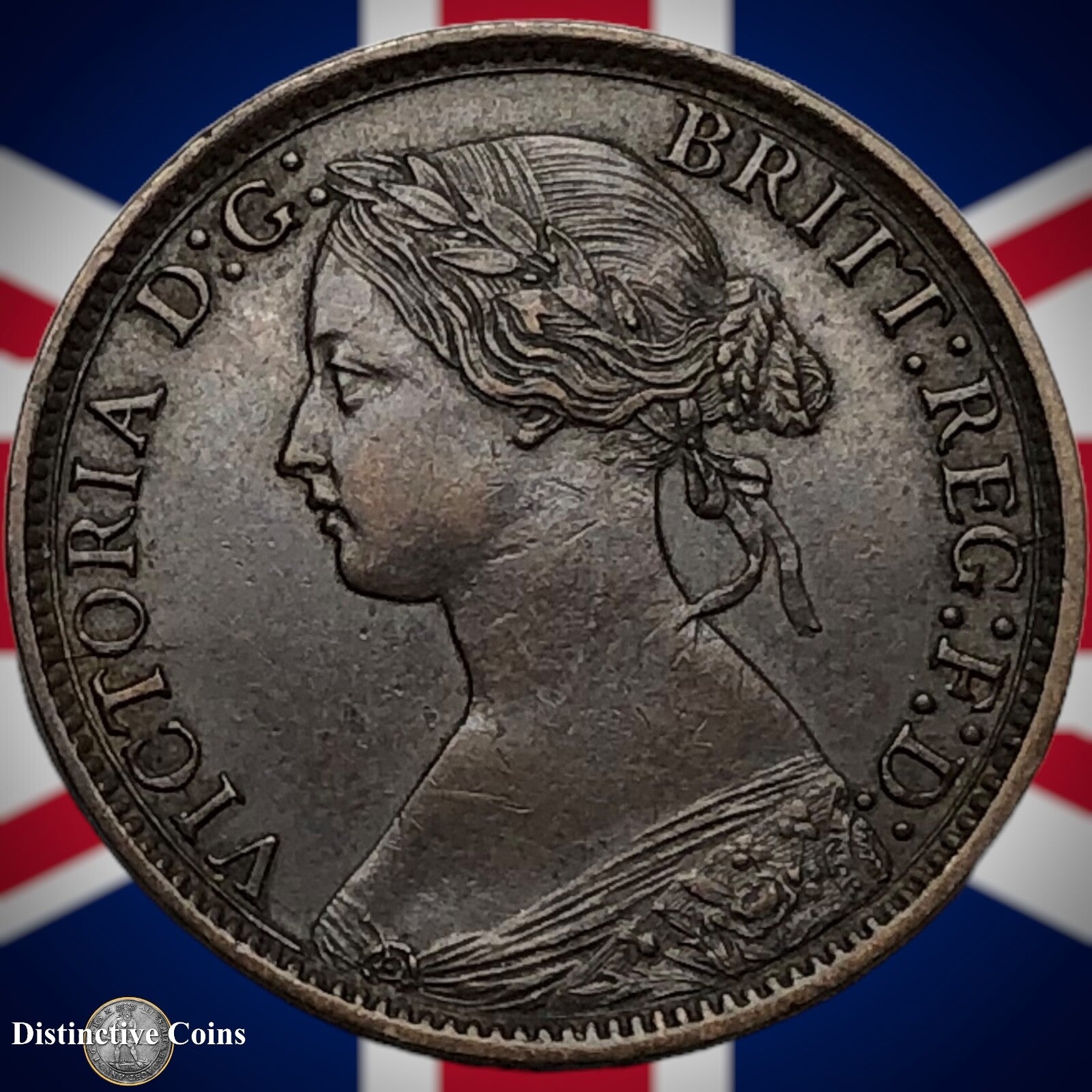 Great Britain 1866 Farthing 1/4d GB3578