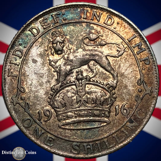 Great Britain 1916 One Shilling GB0966