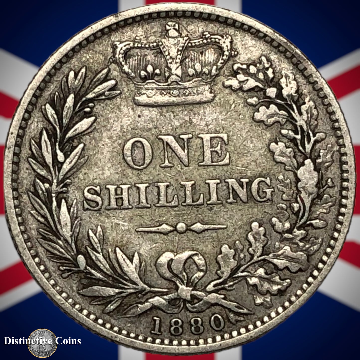 Great Britain 1880 British One Shilling GB0395