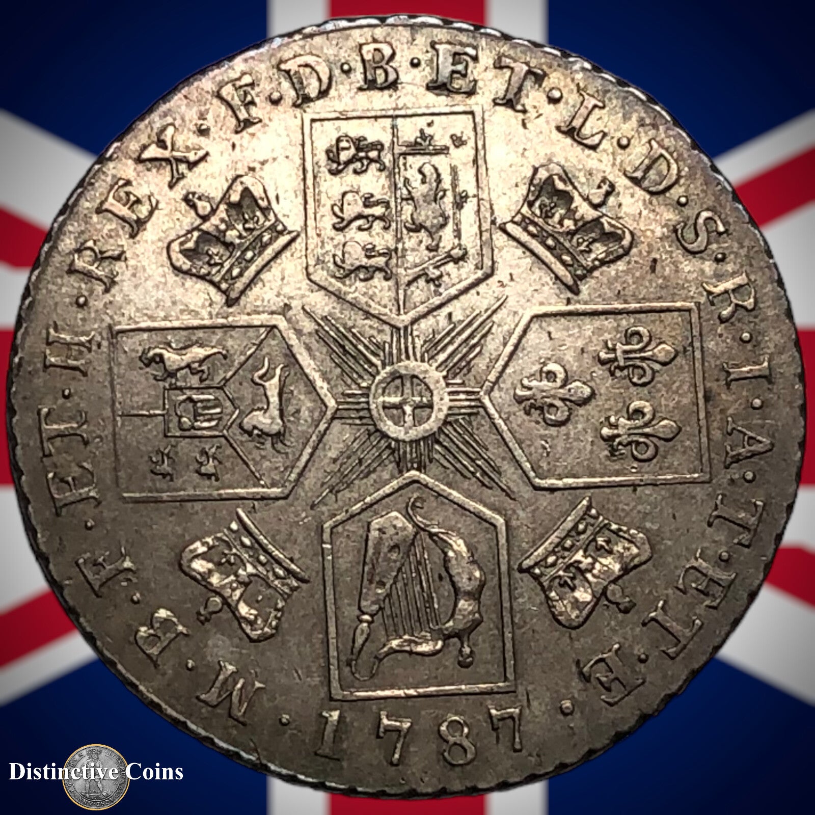 Great Britain 1787 British One Shilling GB0026