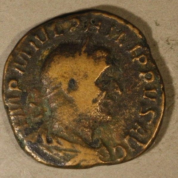 ANCIENT ROME Philip I (the Arab) 244-249AD Bronze Sestertius ROME MINT   #B208