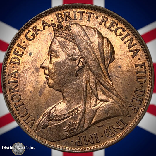 Great Britain 1895 Half Penny 1/2d GB5721