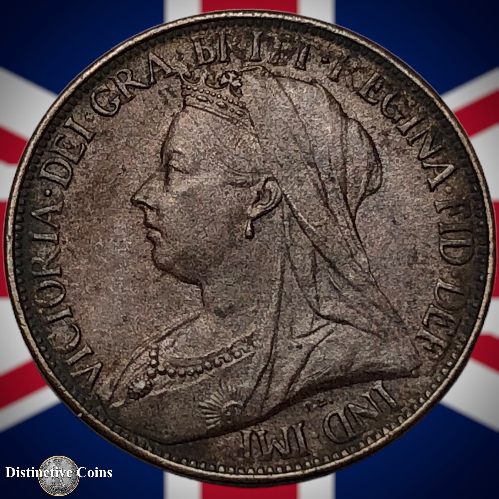 Great Britain 1901 Farthing 1/4d GB4498