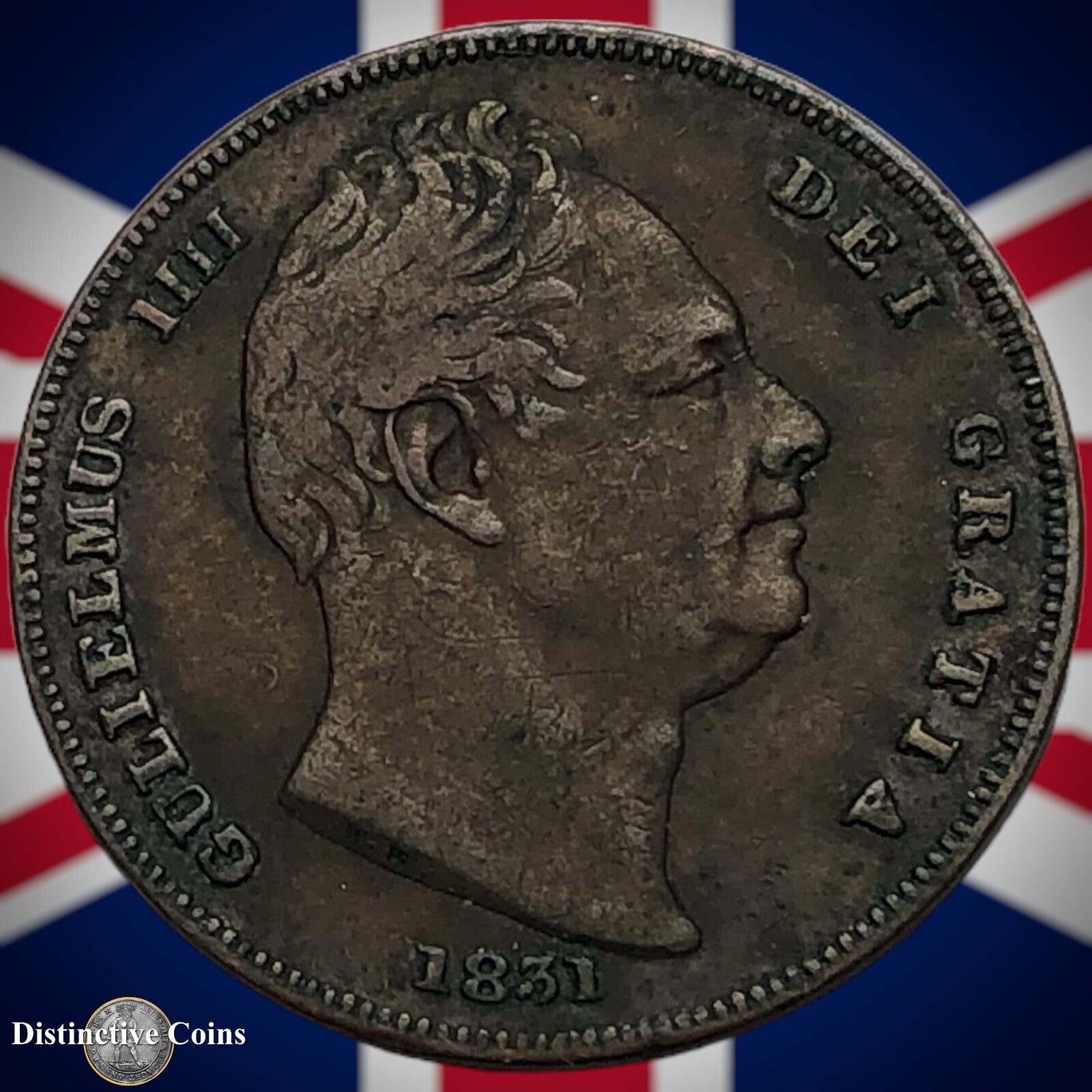 Great Britain 1831 Farthing 1/4d GB3348