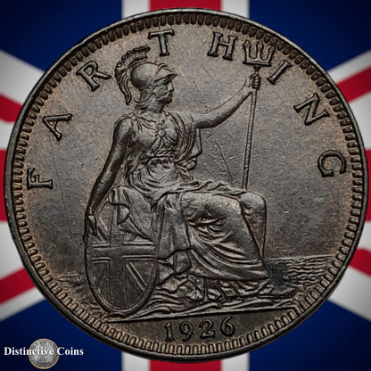 Great Britain 1926 Farthing 1/4d GB4839