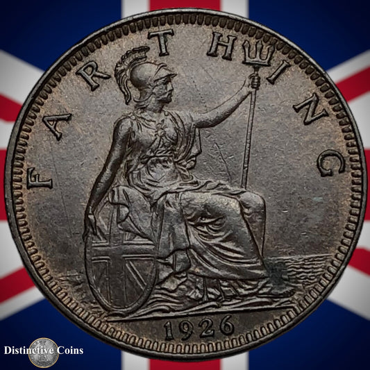 Great Britain 1926 Farthing 1/4d GB4839