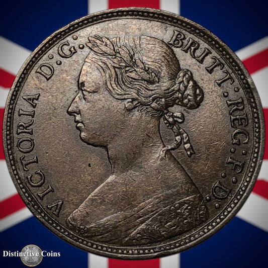 Great Britain 1877 Half Penny 1/2d GB5539