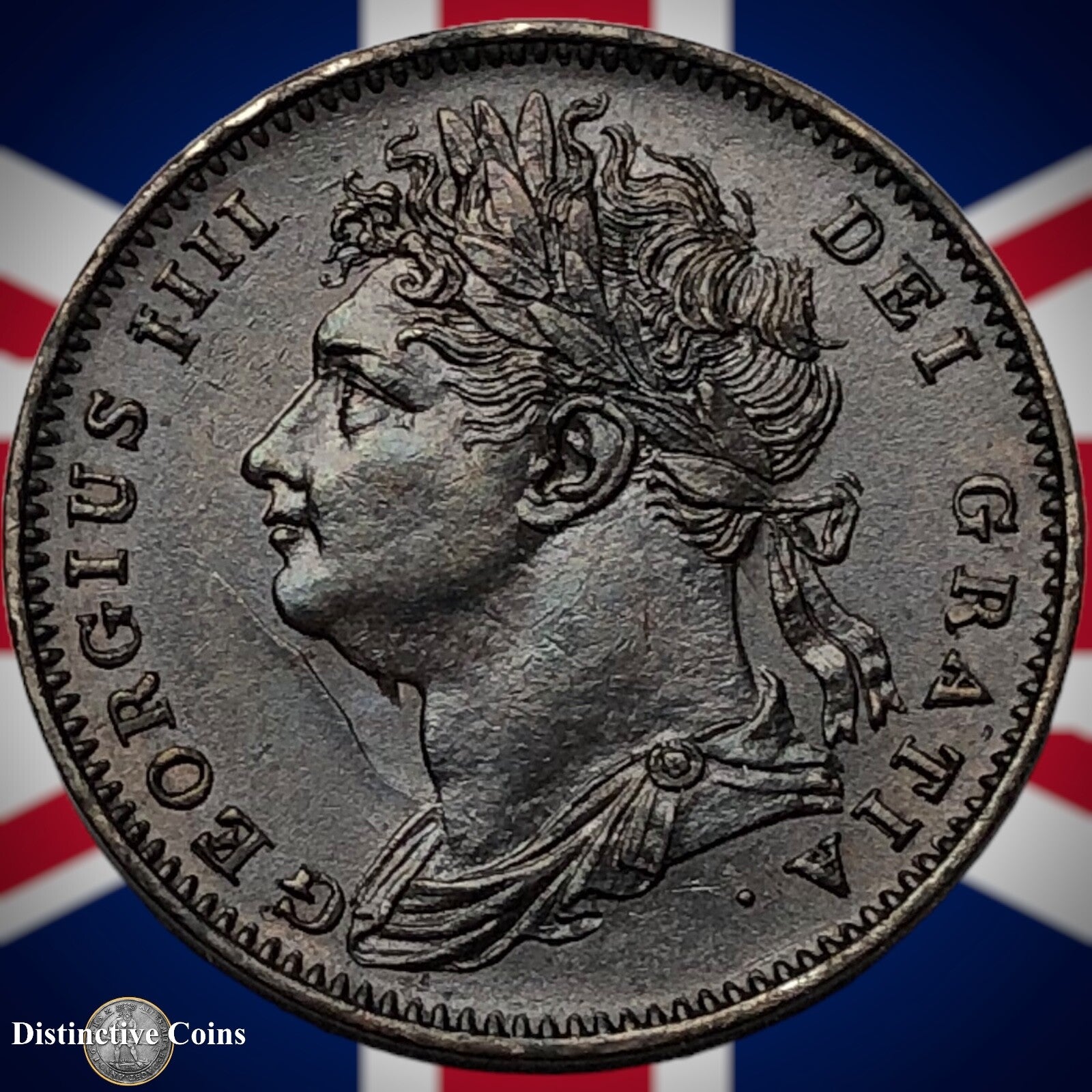 Great Britain 1826 Farthing 1/4d GB3331