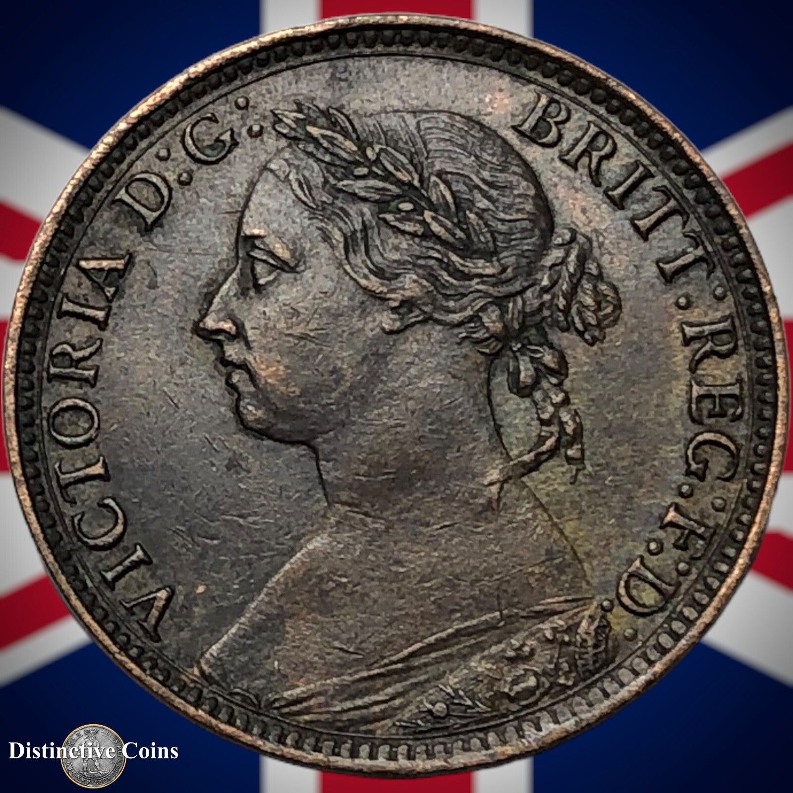 Great Britain 1888 Farthing 1/4d GB4257