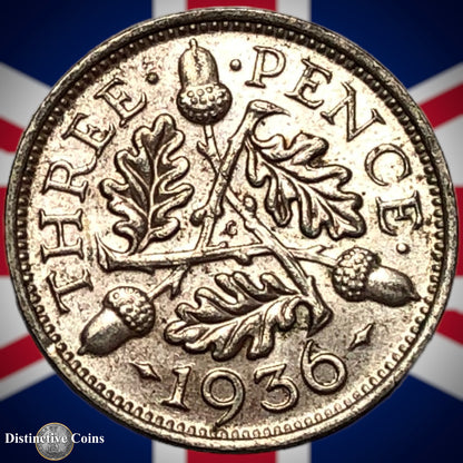 Great Britain 1936 Three Pence GB2281