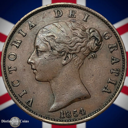 Great Britain 1854 Half Penny 1/2d GB5287