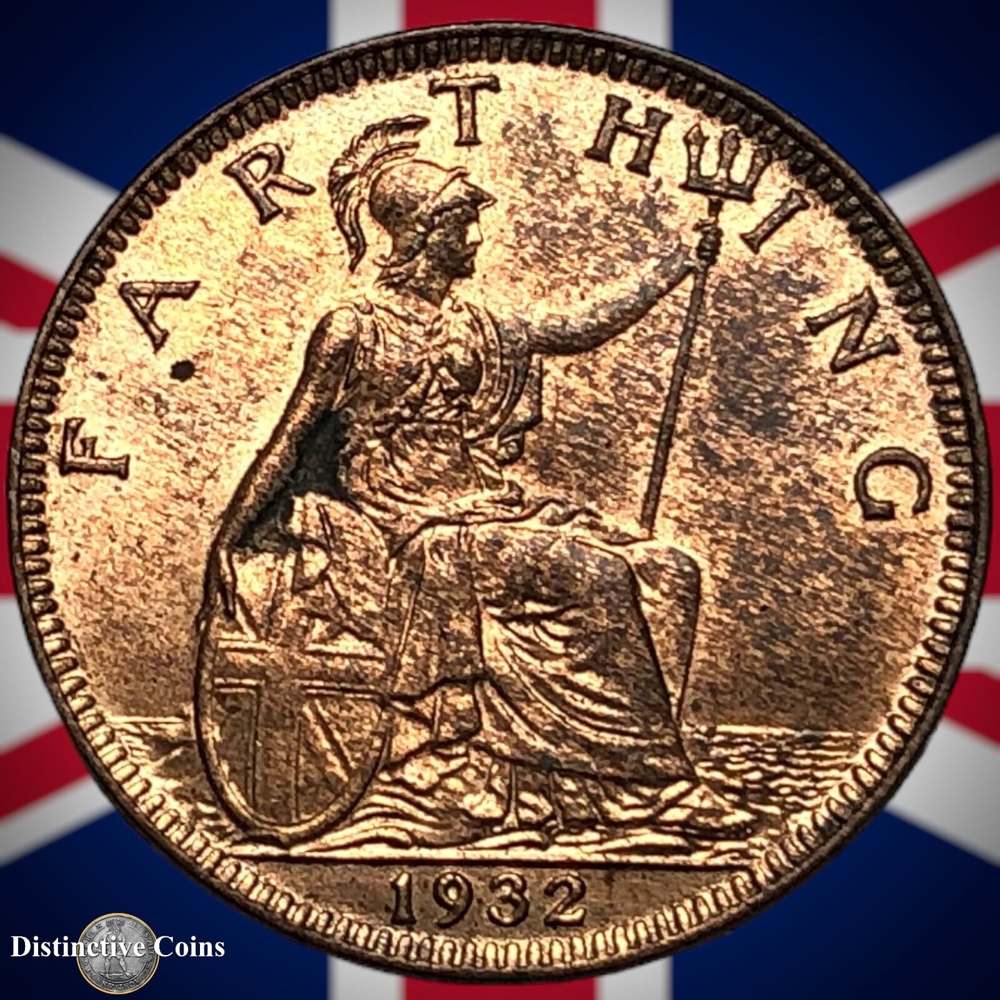 Great Britain 1932 Farthing 1/4d GB4914