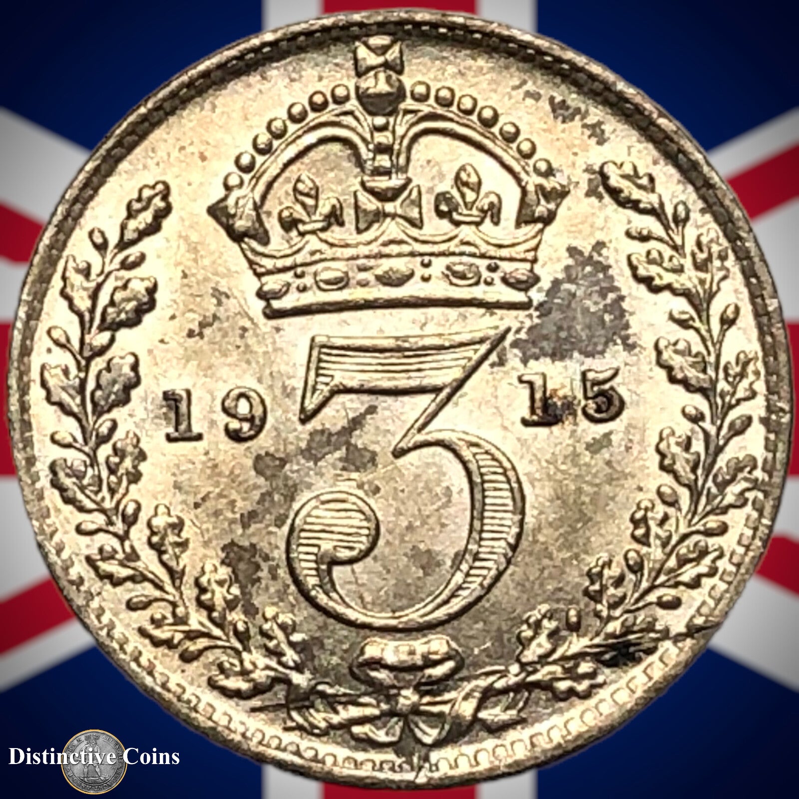 Great Britain 1915 Three Pence GB2164
