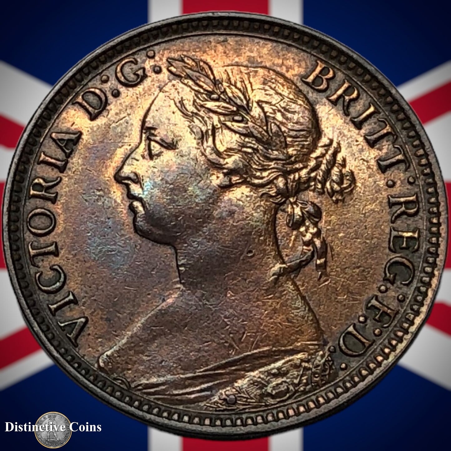 Great Britain 1881 H Farthing 1/4d GB3994