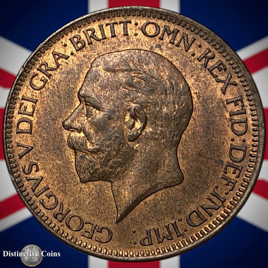 Great Britain 1929 Half Penny 1/2d GB5958