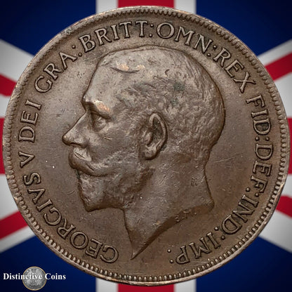 Great Britain 1922 Penny 1d GB7007
