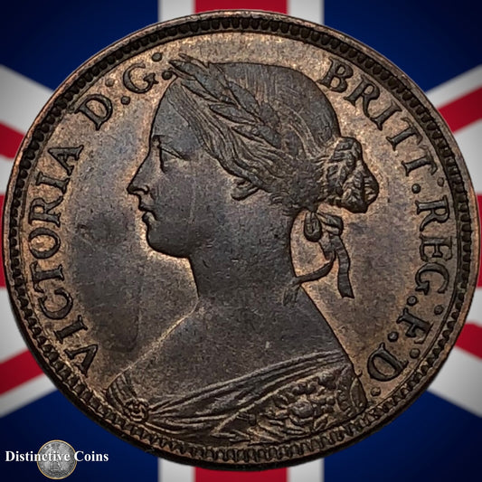 Great Britain 1860 Farthing 1/4d GB3488