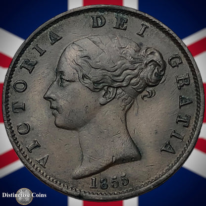 Great Britain 1855 Half Penny 1/2d GB5308