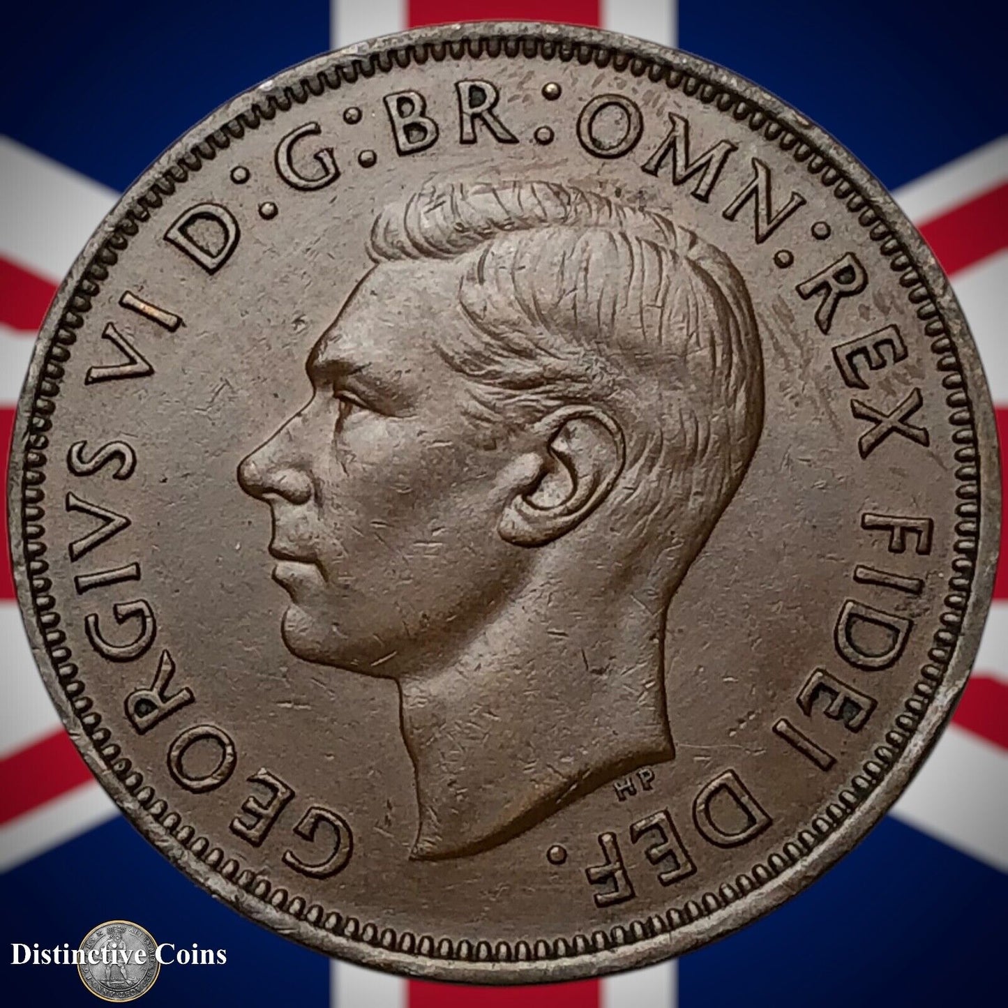 Great Britain 1950 Penny 1d GB7306