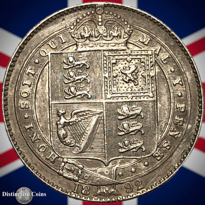 Great Britain 1892 British One Shilling GB0607
