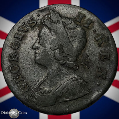 Great Britain 1738 Half Penny 1/2d GB5073
