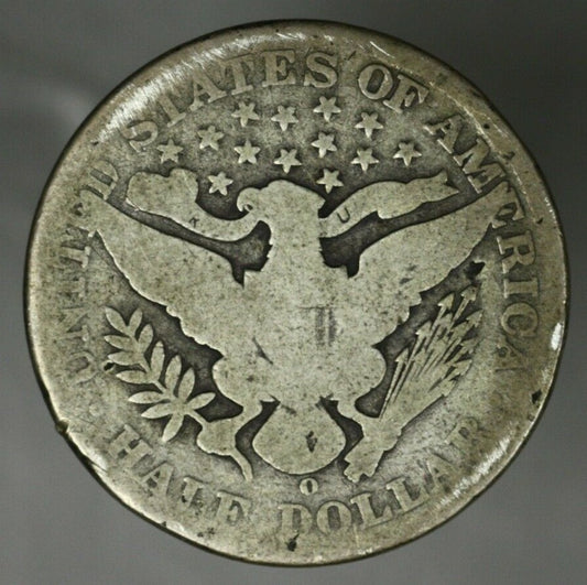 US 1904 O Barber Half Dollar  A2934