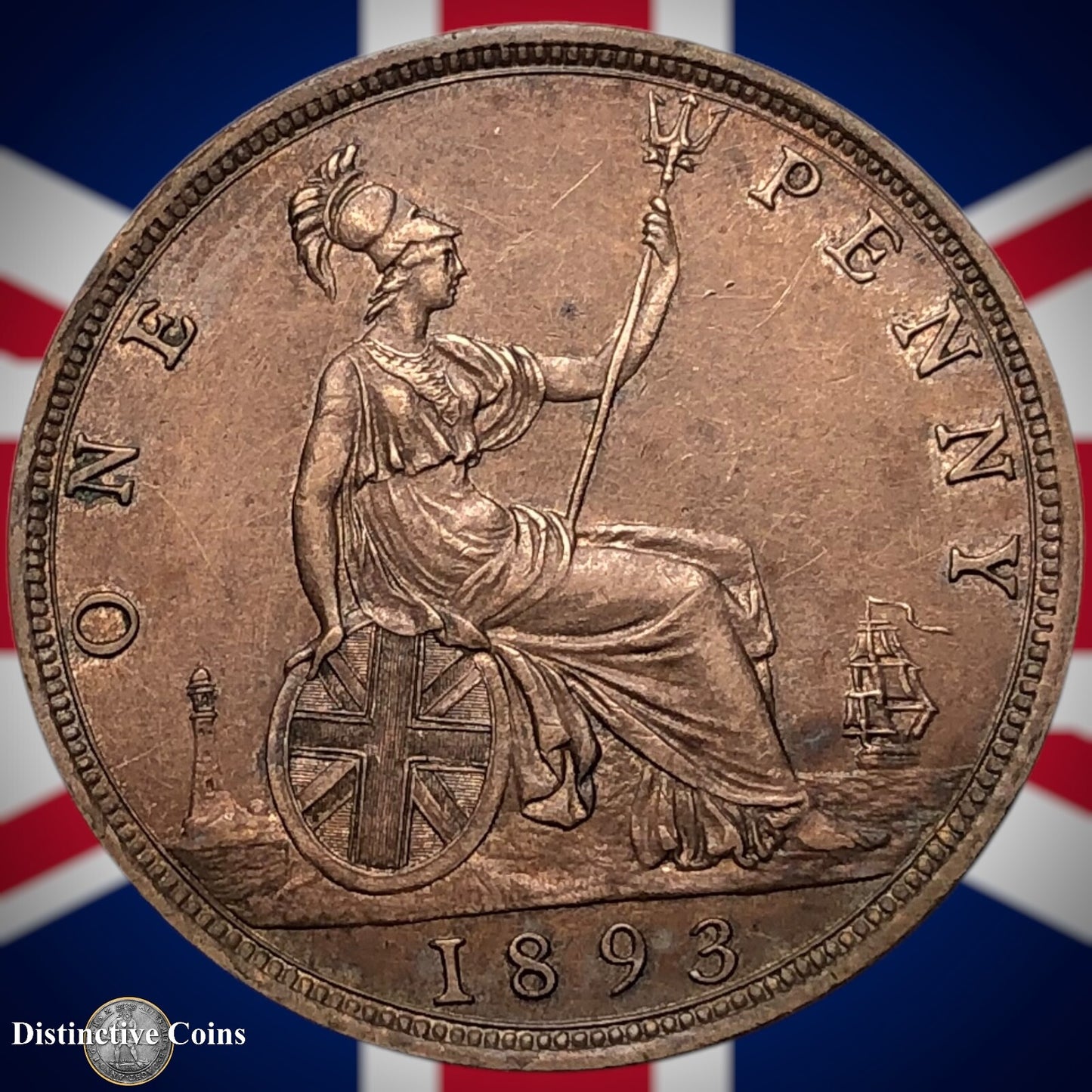 Great Britain 1893 Penny 1d GB6572