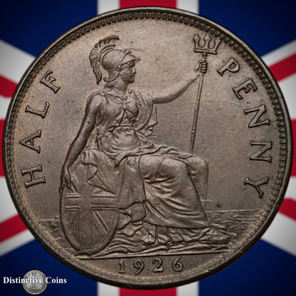 Great Britain 1926 Half Penny 1/2d GB5924