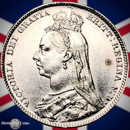 Great Britain 1891 British One Shilling GB0588