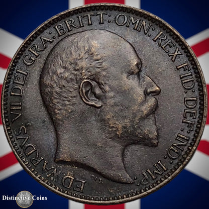 Great Britain 1902 Farthing 1/4d GB4515