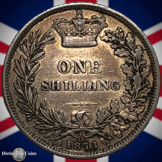 Great Britain 1873 British One Shilling GB0337